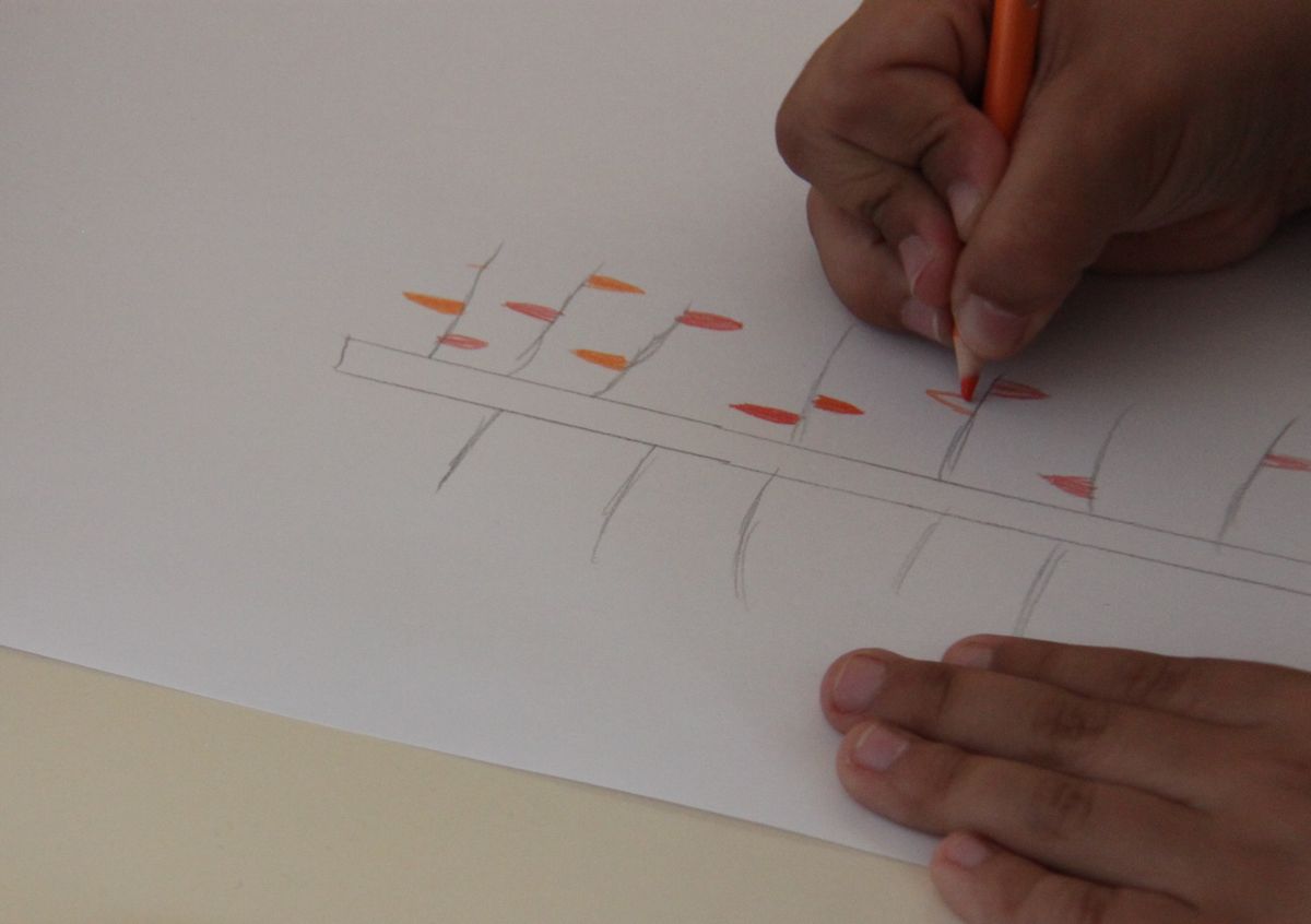 Dessiner les arbres du futur à Queyrières