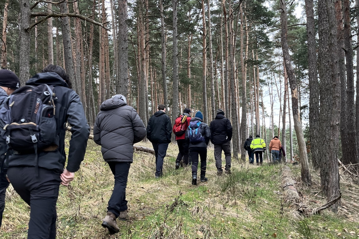 Sortie « placette forestière » à Auteyrac